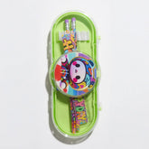 Animal Cartoon Pencil Case with Stationery -Kids School Organizer