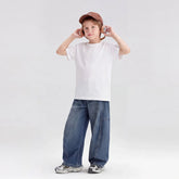 Boys Blue Loose Fit Denim Jeans