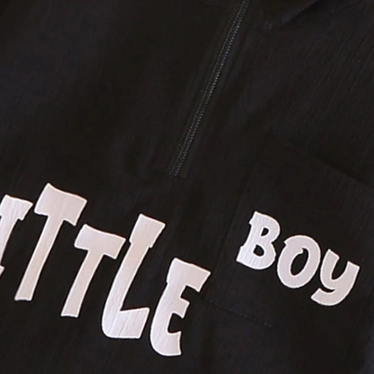 Boys Black Typographic Printed Oversized T-Shirt With Shorts Co-ord Sets