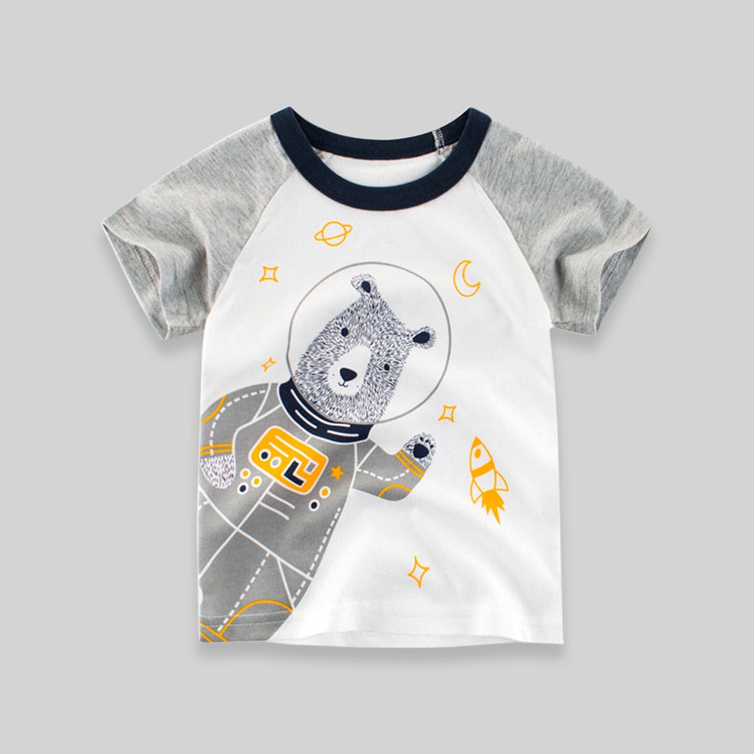 Bear Print Tshirt