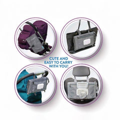 Baby Black Portable Travel Changing Pad
