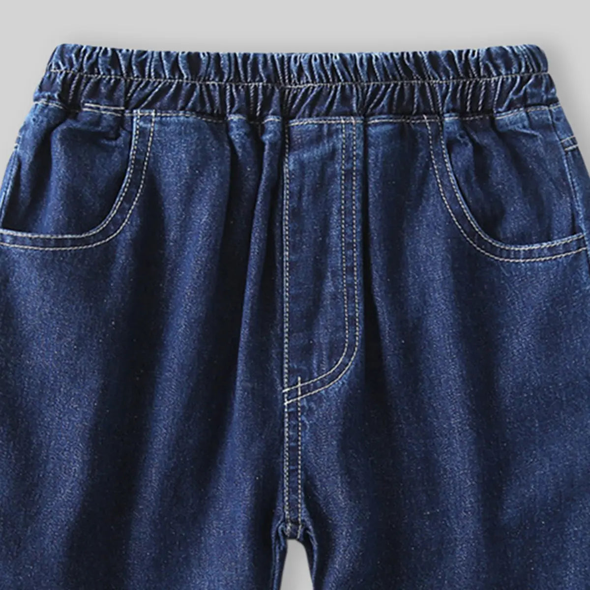 Boys Blue Denim Short Sleeves Shirt With Shorts Co-ord Sets