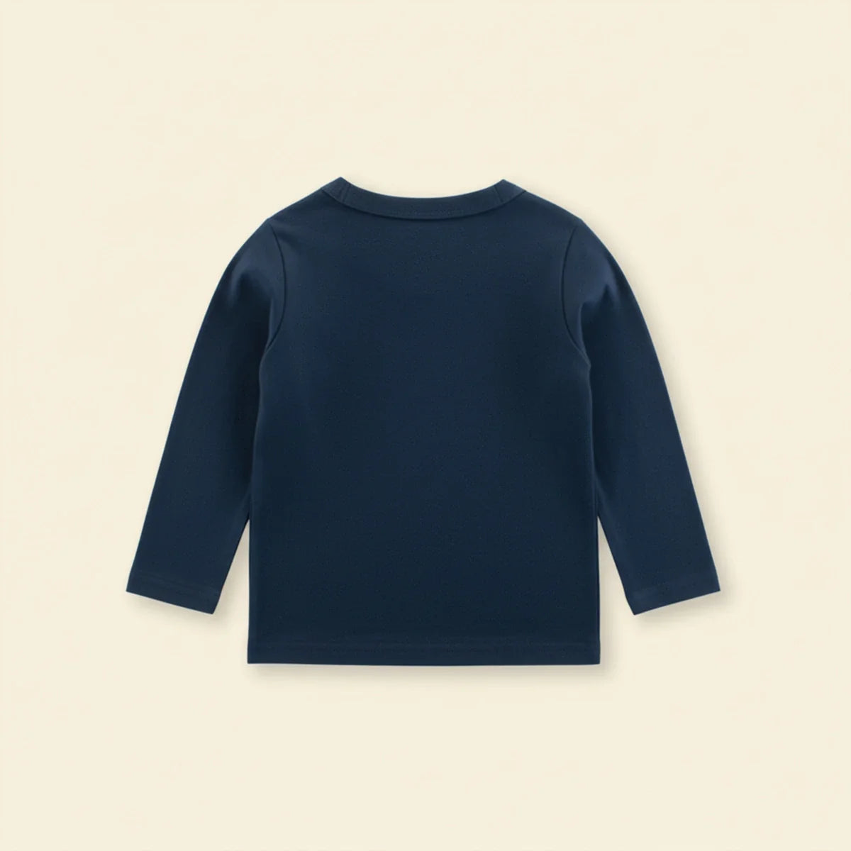 Boys Blue Dinosaur Printed Long Sleeves T-Shirt