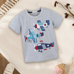 Boys Air Craft Print T-shirt
