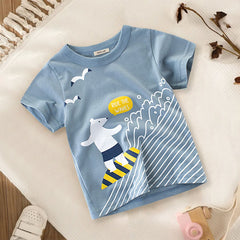 Bear Print Tshirt