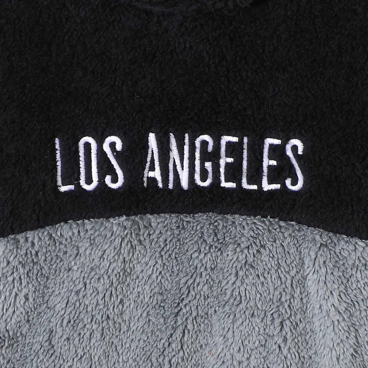 Boys Black Typographic Embroidered Sweatshirt With jogger Sets