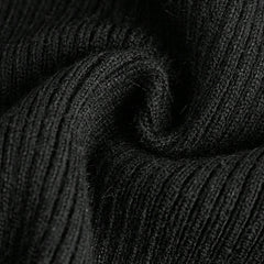 Boys Black High Neck Pullover