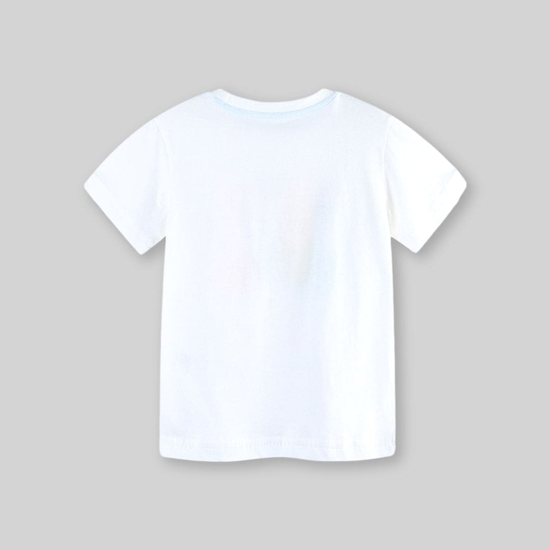 Boys Animal Print Short Sleeve T-Shirt