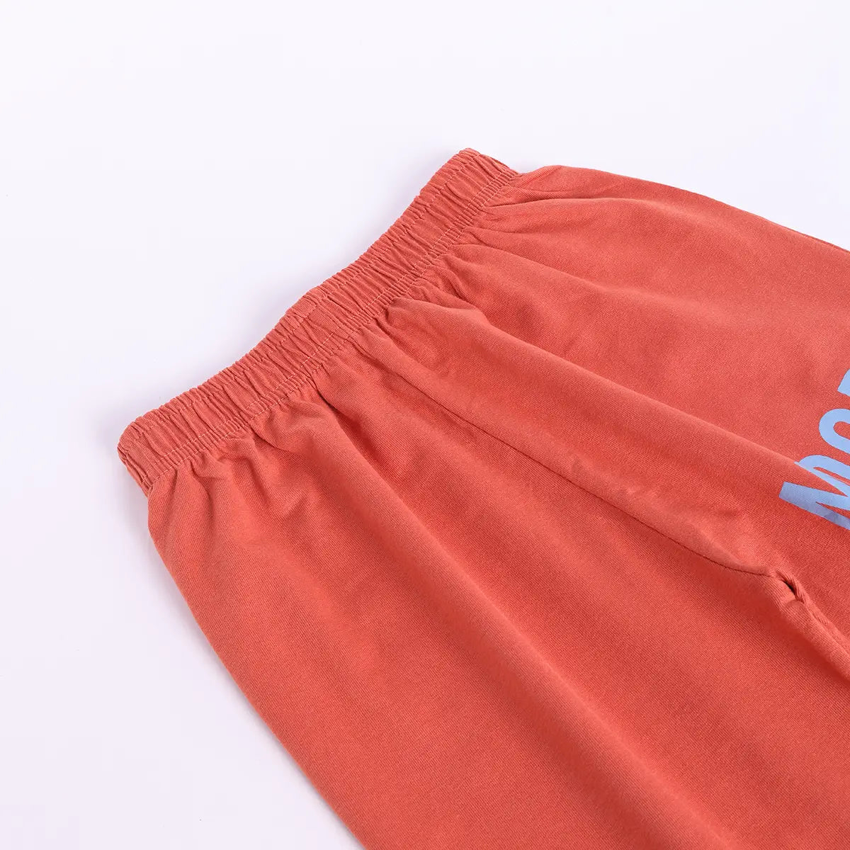 Boys Blue Graphics Print T-Shirt With Elasticated Pants Sets