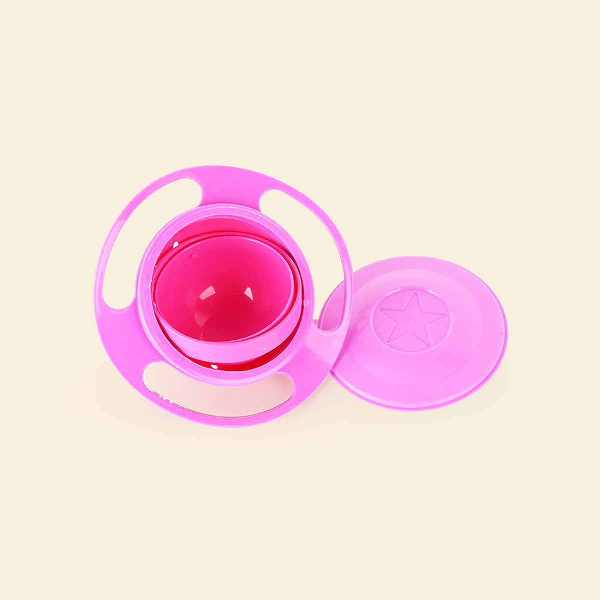 Baby Green Gyroscope No-Spill Bowl