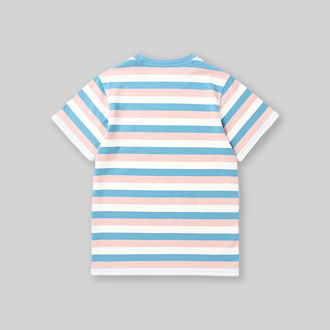 Boy Striped Short Sleeves T-Shirt