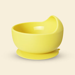 Baby Yellow Ramen Noodle Shaped Silicone Bowl