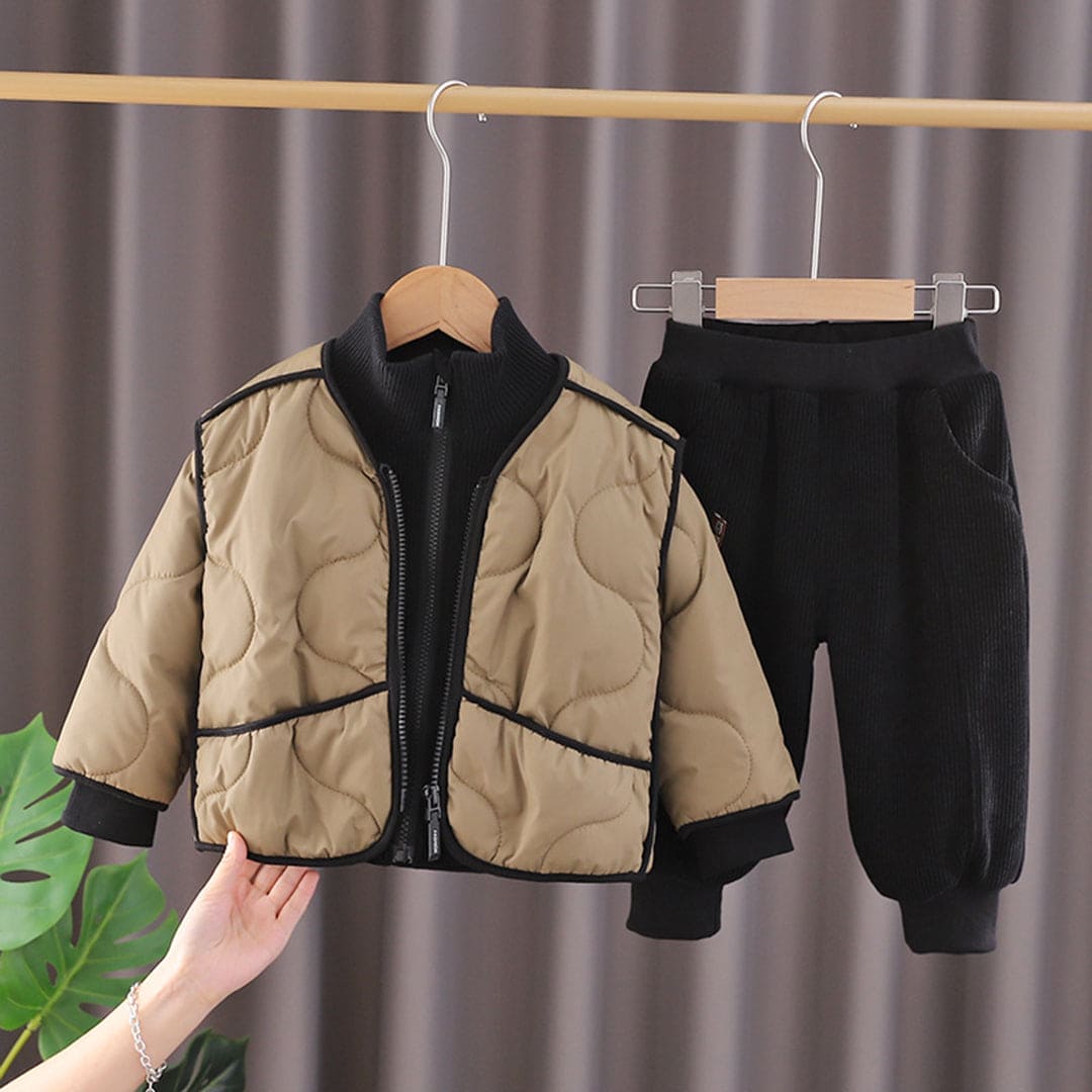Boys 3 Piece Set Jacket & Joggers Set