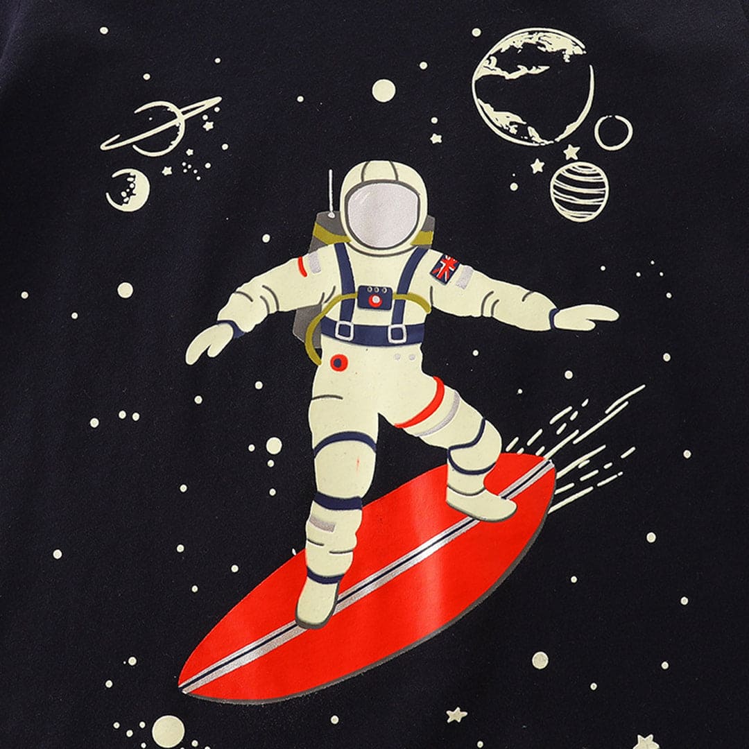Boys Astronaut Print T-shirt