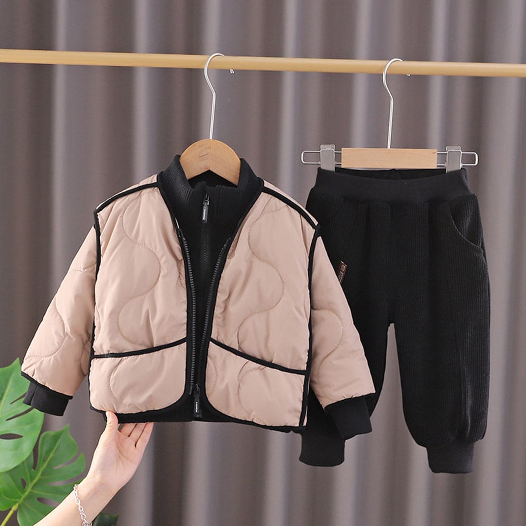 Boys 3 Piece Set Jacket & Joggers Set