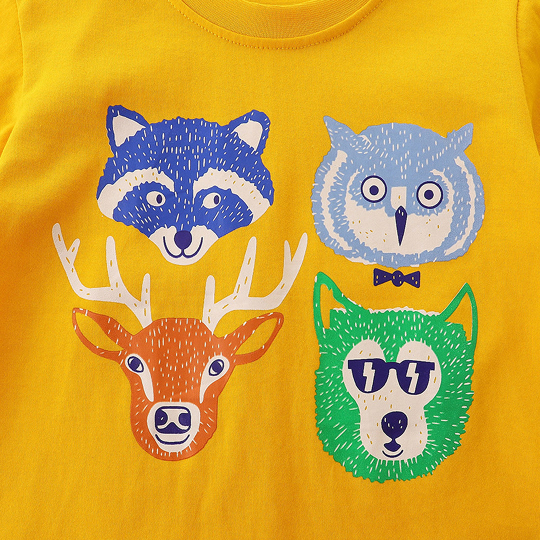Boys Animal Print Tshirt