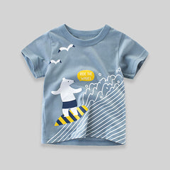 Bear Print Tshirt