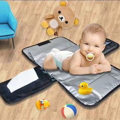 Baby Black Portable Travel Changing Pad
