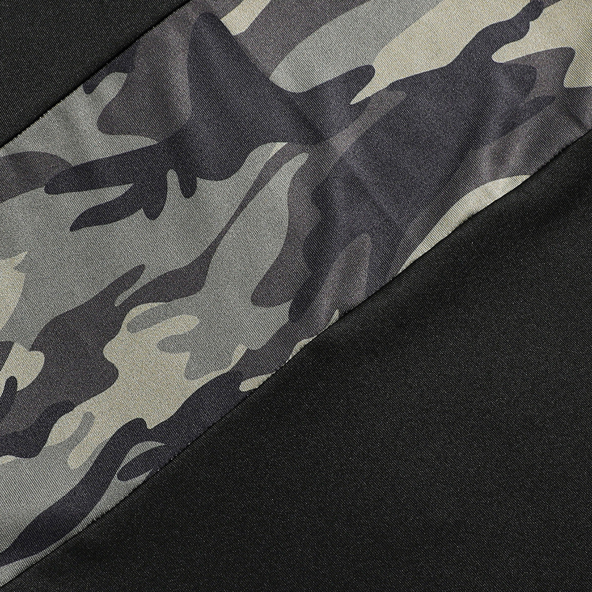 Boys Black Short Sleeve Camouflage Printed T-Shirt With Shorts Set