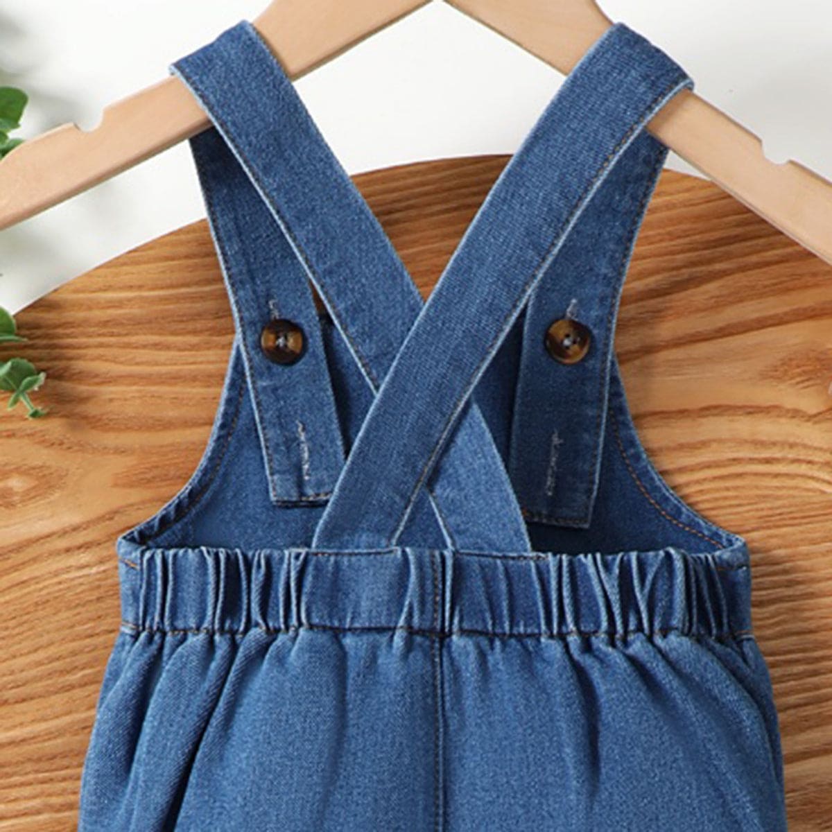 Boys Blue Dinosaur Print Dungaree