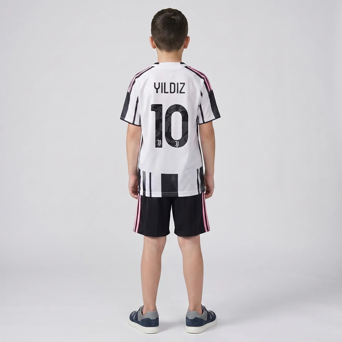 Boys Black Short Sleeve Striped T-Shirt With Shorts Sets