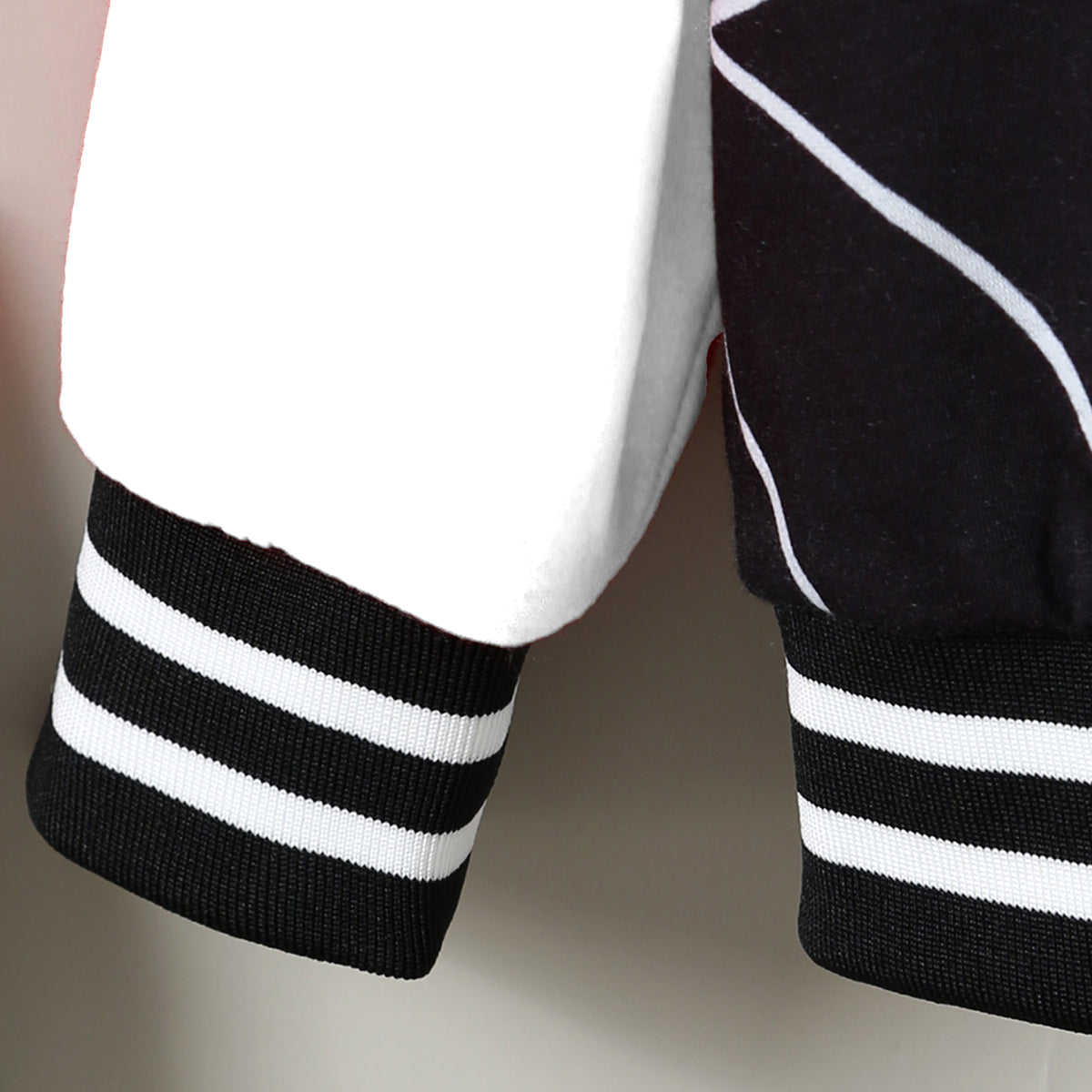 Boys Black Spider Printed Varsity Jacket