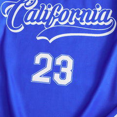 Boys Blue Alphanumeric Printed Short Sleeve T-Shirt With Shorts Set