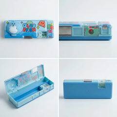 3D Squishy Fish Pop Eye Pencil Box with Sharpene