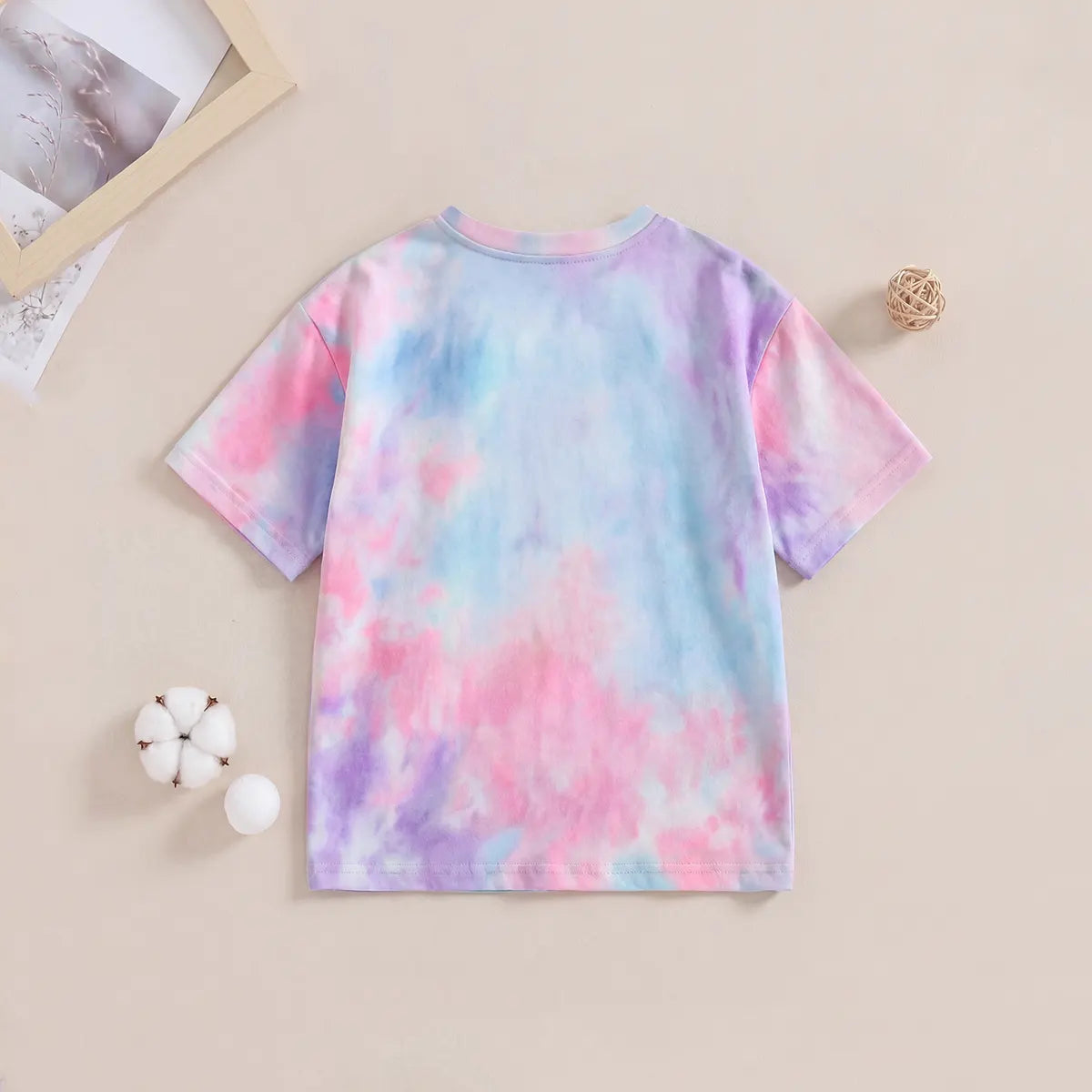 Boys Blue Bear Print Short Sleeve T-Shirt