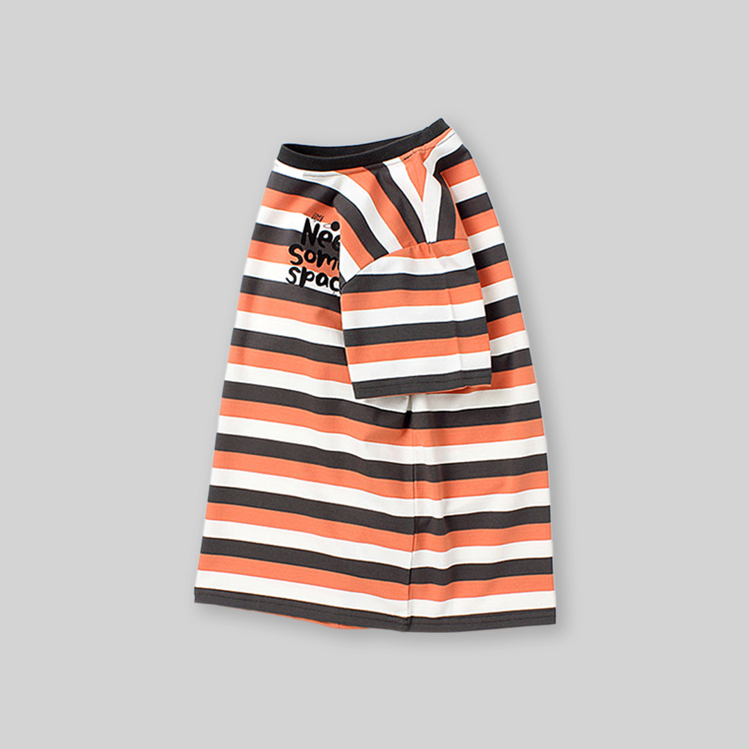 Boy Striped Short Sleeves T-Shirt